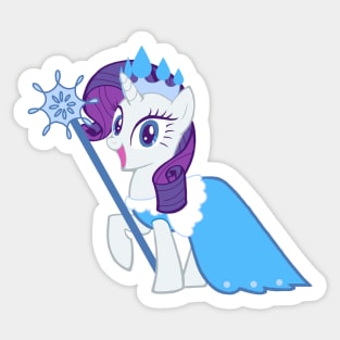 Queen Rarity Frostine Sticker